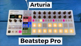 Arturia Beatstep Pro  UNBOXING DEMO and How to Setup in LOGIC PRO X [upl. by Yklam543]