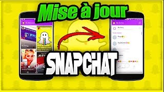 TUTO REVENIR A LANCIENNE VERSION SNAPCHAT ET Y RESTER  ANDROIDIOS [upl. by Airbmat259]