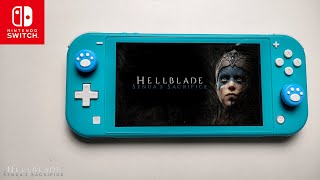 Hellblade Senuas Sacrifice Nintendo Switch Lite Gameplay [upl. by Ettenoitna650]