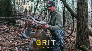 GRIT  A Blizzard in Ohio peak rut whitetail hunt on public land  SZN 1 Ep 8 [upl. by Loleta]