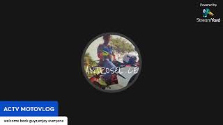 ACTV MOTOVLOG LIVE STREAM [upl. by Lizzie954]