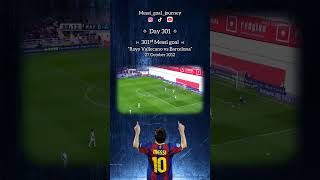 Day 301 301ˢᵗ Messi goal at Rayo Vallecano vs Barcelona on October 27 2012 [upl. by Sackville]