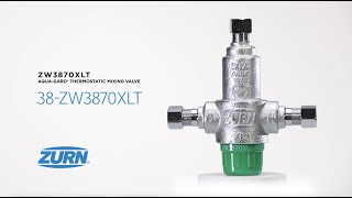 ZW3870XLT AquaGard Thermostatic Mixing Valve [upl. by Nomae]