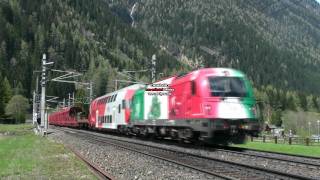 Italien 1216004 auf der ÖBBTauernschleuse  Tauernbahn [upl. by Aseretairam103]