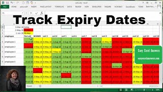 How To Identify Or Highlight Upcoming Expiration Dates In Excel [upl. by Gilberte759]