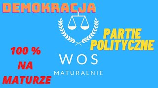 WOS MATURA DEMOKRACJA amp PARTIE POLITYCZNE [upl. by Aronael]