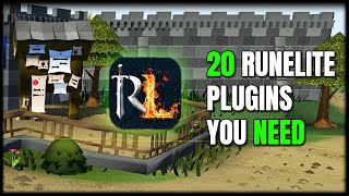 20 RuneLite Plugins Every OSRS Player Must Have osrs runelite runescape [upl. by Venterea33]