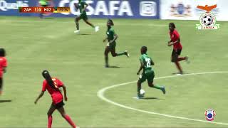 Zambia 10 Mozambique  Extended Highlights  COSAFA U20 Womens Championship [upl. by Glynas]