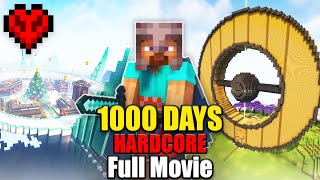 I Survived 1000 Days in Minecraft Hardcore FULL MOVIE [upl. by Baniez]