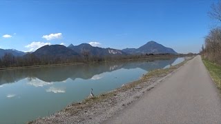 Innradweg Kufstein bis Zollhausbrücke Erl [upl. by Annayram]