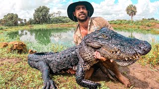 GIANT ALLIGATOR HUNT This was crazy [upl. by Kimball]