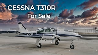 34 1978 Cessna T310R  FOR SALE  Quick Test Flight and Overview [upl. by Sawyere486]