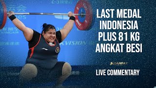 Live Weightlifting  Womens 81kg  Olympic Games 2024 [upl. by Acisey]