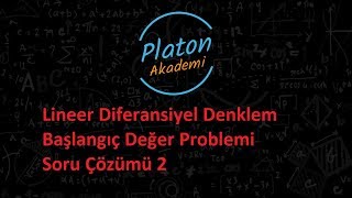 Lineer Diferansiyel Denklem Başlangıç Değer Problemi Soru Çözümü 2 [upl. by Sacttler904]