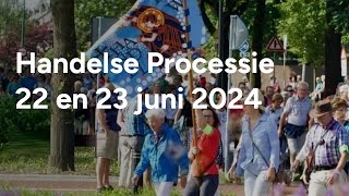 De Handelse Processie 23 Juni 2024 Aankomst processie in Valkenswaard aanvang 2030u [upl. by Ahtrim]