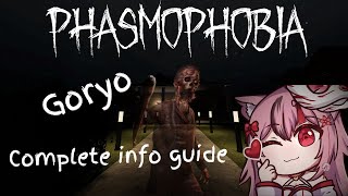 Goryo Complete Info guide  Phasmophobia  Ghost series 3 [upl. by Guenevere]