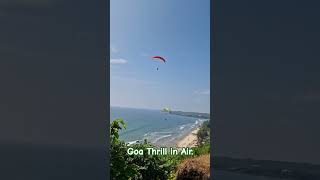 Paragliding adventure in Goa Arambol Querim Beach 9811424425 tandem Joyrides [upl. by Marba800]