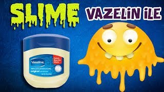 POFUDUK SLIME NASIL YAPILIR  VAZELİN İLE  SLAYM  KOLAY  YAPIMI  YAPTIM [upl. by Daggna3]