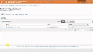 Google Analytics  nastavení [upl. by Aehtrod97]