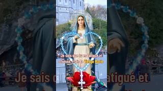 MARIE MÈRE PLEINE DE GRÂCE ✝️🙏 bible jesus foi marie religion chrétiens psaume91 avemaria [upl. by Nollie802]