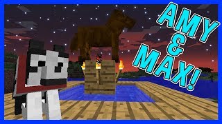 Amy amp Max Ep26 THE MYSTERIOUS ORACLE  Minecraft  Amy Lee33 [upl. by Asoramla33]