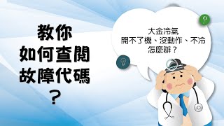 DAIKIN大金空調故障代碼示範，大金冷氣開不了機、沒動作、不冷，教你如何先自我檢測！【千固力專業冷氣空調安裝 冷氣保養 冷氣維修Daikin大金冷氣績優經銷商】 [upl. by Gapin]