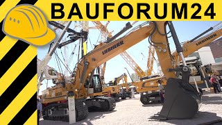 Liebherr R 956 HD Crawler Excavator  CONEXPO [upl. by Oralia649]