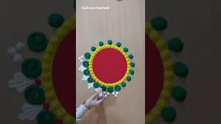 Festival rangoli for dussehra amp Diwali Daily Rangoli Quick And Easy RANGOLI WORLD [upl. by Ahserak]