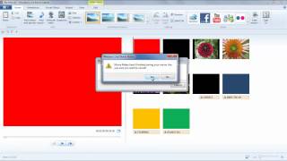 How to save your movie in HD DVD or lower resolution formats in Movie Maker [upl. by Nagy]