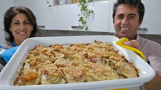 Finocchi gratinati al forno con prosciutto e formaggio  Ricetta [upl. by Willy]