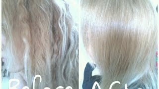 Toning Yellow Out With Wella Color Charm T18 [upl. by Drawde]