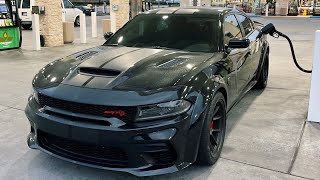 STRAIGHT PIPED HELLCAT REDEYE HIGHWAY POV 🛣️ [upl. by Euridice]