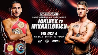 LIVE JANIBEK ALIMKHANULY VS ANDREI MIKHAILOVICH [upl. by Mungovan479]