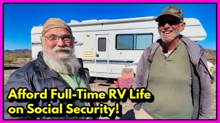 RV Tour Nomad Living Fulltime RV Life on Social Security [upl. by Towland]