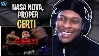 NASA NOVA x PROPER  CERTI Official Music Video  RAGTALKTV REACTION [upl. by Llertnor484]