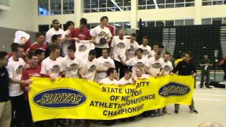 Oneonta State Men wins 201213 SUNYAC Championship [upl. by Stout324]