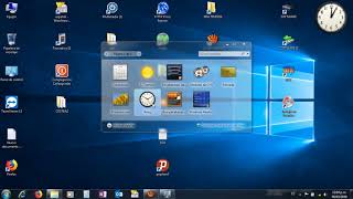 Como poner Reloj y Calendario Grandes en tu pantalla Windows 7 Pro [upl. by Eissak]