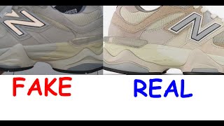 New Balance 9060 shoes real vs fake How to spot fake New Balance 9060 sneakers [upl. by Amery244]