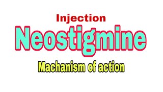 injection Neostigmine Machanism of action anaesthesiawithbabar2576 [upl. by Jodee]