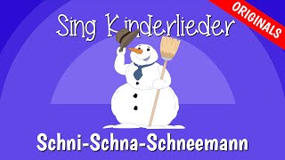 SchniSchnaSchneemann  Winterlieder zum Mitsingen  ICH amp HERR MEYER  Sing Kinderlieder [upl. by Arlena]