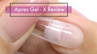 Apres Nails Gel X Review  St Patricks Day Nail Art [upl. by Nodnar]