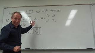 Linear Systems of DE with Complex Eigenvalues [upl. by Rezeile]