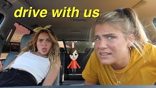 DRIVE WITH US ft my sis Brie   Summer Mckeen [upl. by Cirek]