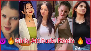 Girls Attitude Reel Video 🔥👿ll new latest instagram reels ll Attitude shayri amp dialogues 🔥👿attitude [upl. by Ripley]