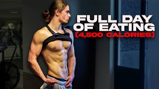 My 4500 Calorie Full Day of Eating [upl. by Magnuson]