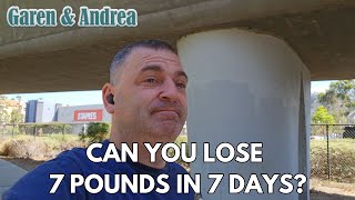 Can you lose 7 pounds in 7 days by ONLY walking [upl. by Naujit]