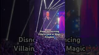 New Villains Land at Disney’s Magic Kingdom Announced at D23 disney villainsland [upl. by Htaek]