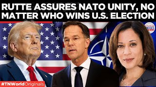 NATO’s Rutte Addresses Trump’s Potential Return to the White House  Times Now World [upl. by Enyrb]