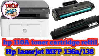 Replacing the Toner Cartridge HP Laser 135 [upl. by Dlanod]