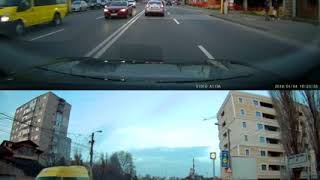 Aptina AR0521 5MP vs Omnivision OV4689 4MP  dashcam dusk test [upl. by Sherburn]